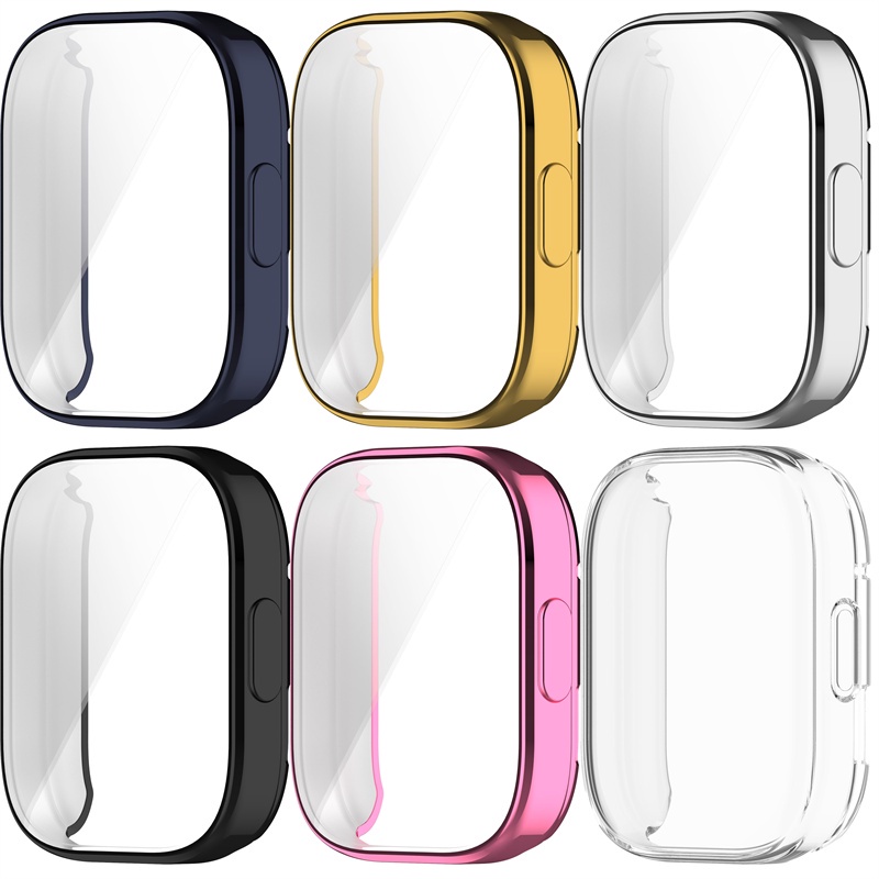 สําหรับ Redmi Watch 3 Active / Redmi Watch3 เคสป้องกัน ใส ซิลิโคน tpu นิ่ม เคสอุปกรณ์เสริม ครอบคลุมเต็มรูปแบบ Xiaomi
