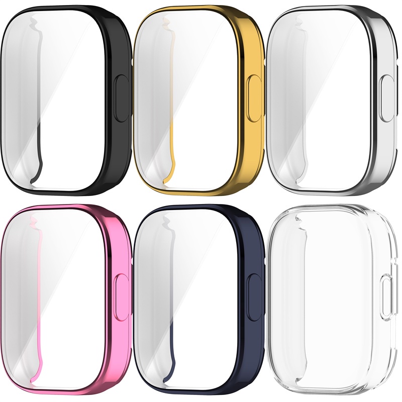 Redmi Watch 3 Active เคสนาฬิกาข้อมือซิลิโคน tpu นิ่ม แบบใส ป้องกันเต็มรูปแบบ สําหรับ Redmi Watch3 Xiaomi