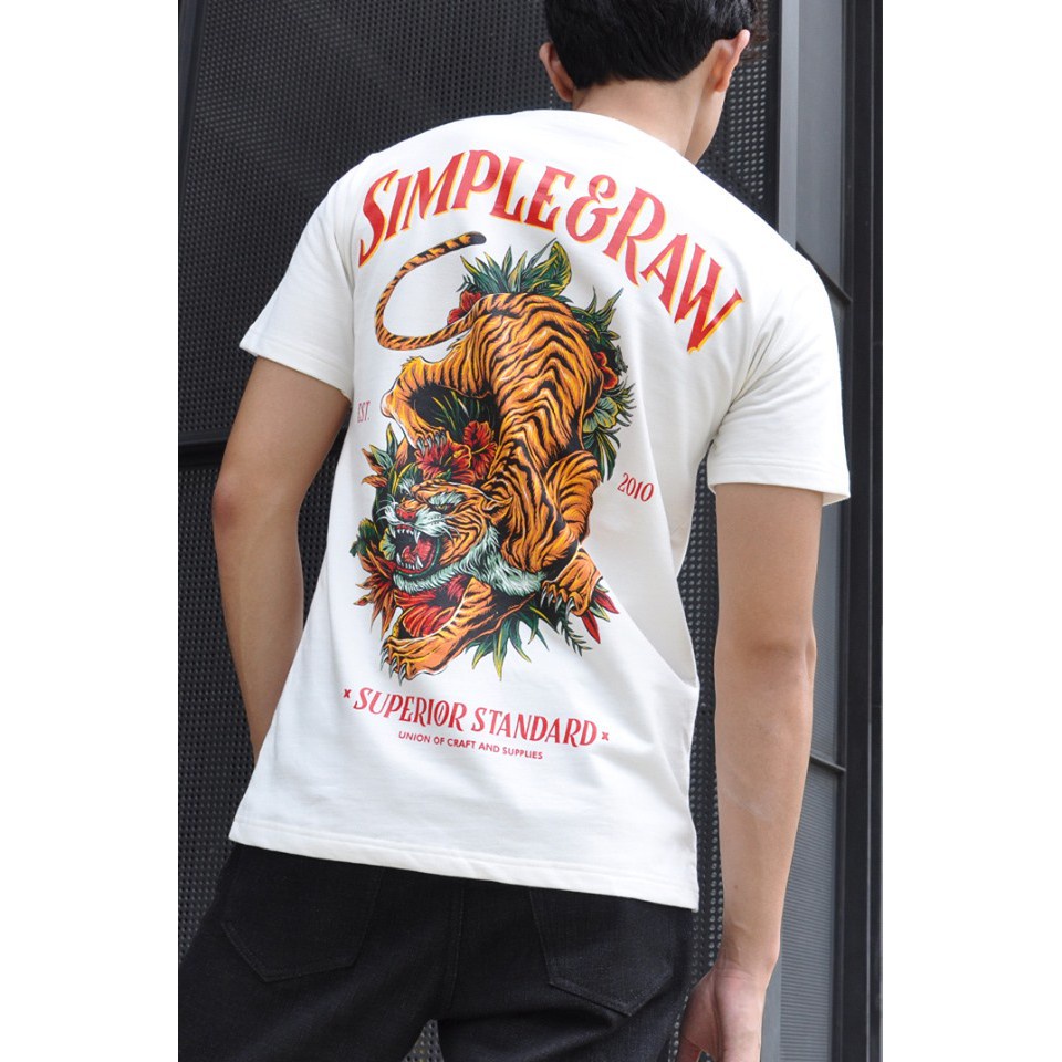 Simple&amp;Raw - Ts719 TigerForce (White)