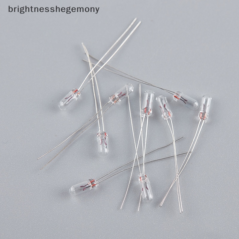 BGTH 10 ชิ้น 3/4/5 มิลลิเมตร 3/6/12/24 โวลต์หลอดไฟ Edison หลอดไส้ข้าว Vary