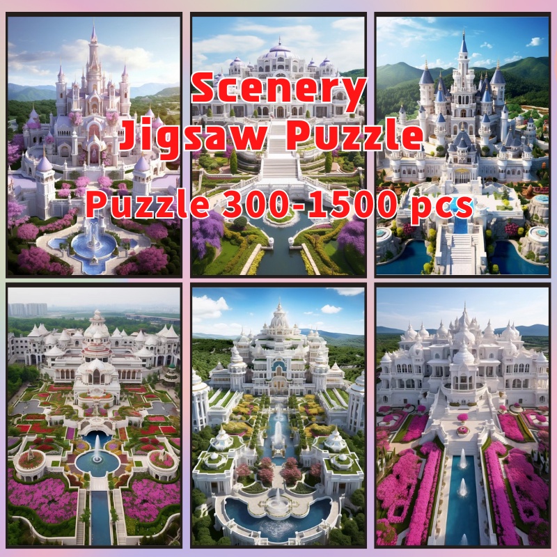 📣พร้อมส่ง📣【Scenery】jigsaw puzzle-จิ๊กซอว์-300-1000-ชิ้น- ชิ้นของเด็ก จิ๊กซอว์ไม้ 1000 ชิ้น จิ๊กซอว์ 1000 ชิ้นสำหรับผู้ใหญ่ จิ๊กซอ จิ๊กซอว์ 500 ชิ้น🧩16 จิ๊กซอว์ 1000 ชิ้น สำหรับ ผู้ใหญ่ ตัวต่อจิ๊กซอว์ จิ๊กซอว์ การ์ตูน