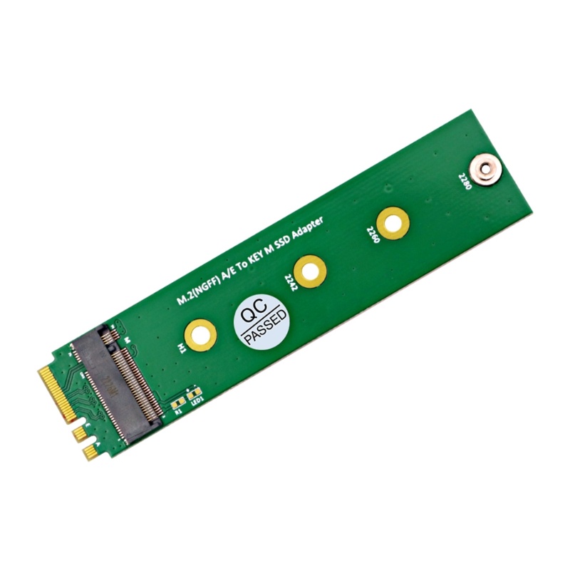 BTM Compact M 2 NVMe SSD ถึง M 2 NGFF A+E การ์ดอะแดปเตอร์สําหรับ Space saving Solution