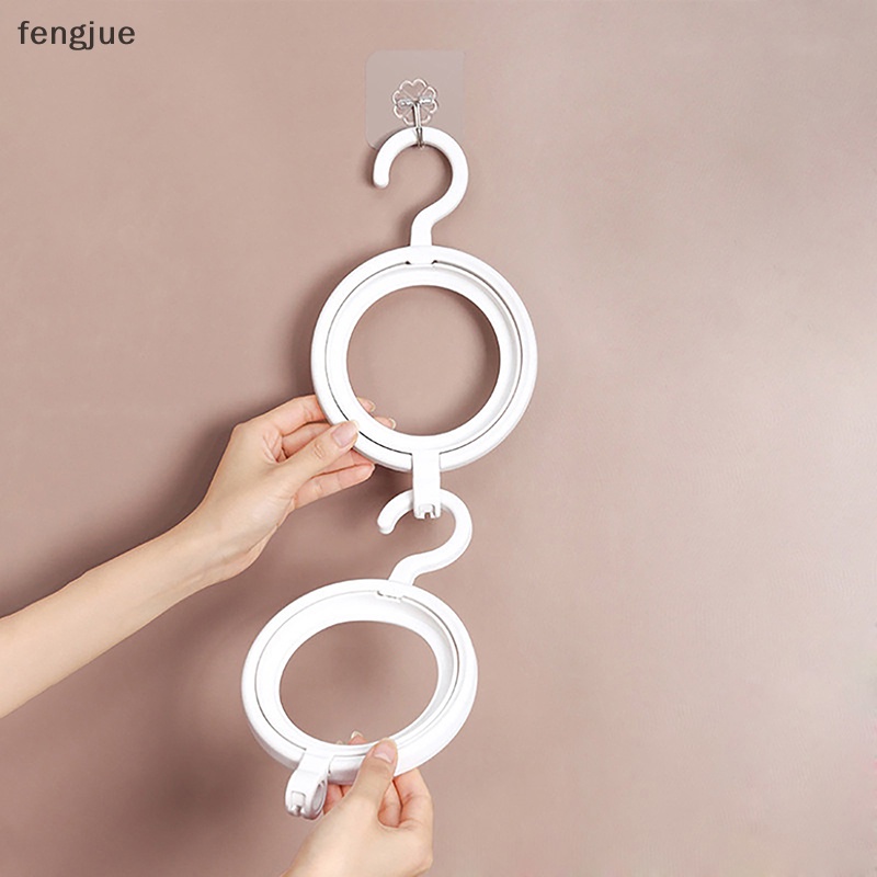 Fengjue ขาตั้งวิกผมพลาสติก แบบพกพา สําหรับแขวนวิกผมหลายแบบ สีดํา สีขาว TH
