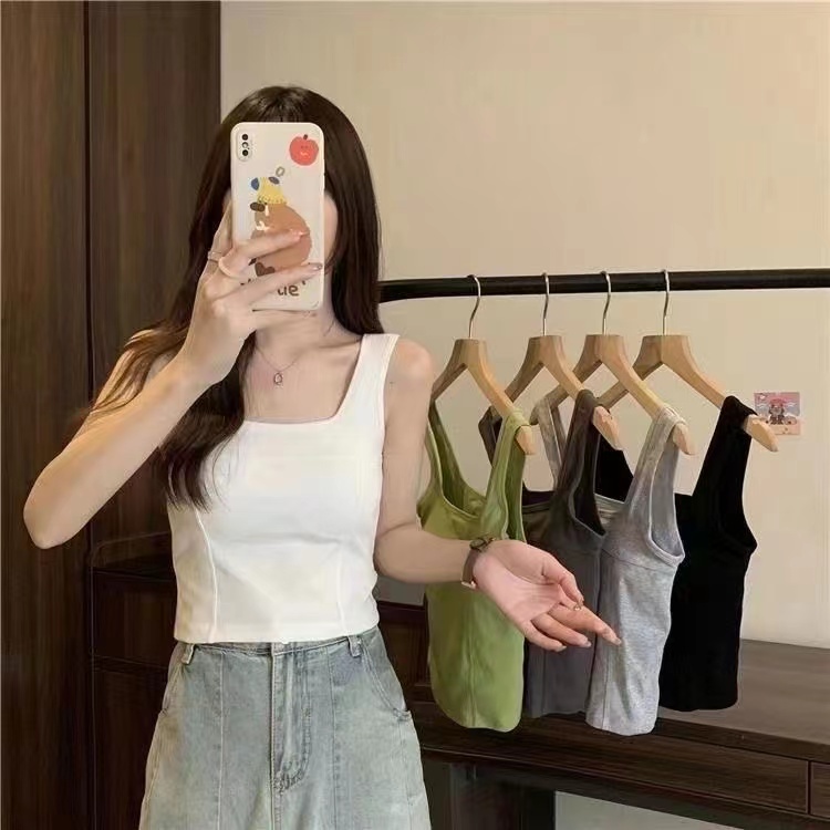 024 ถ้วยคงที่ใหม่ แผ่นหลังที่สวยงามและอเนกประสงค์สำหรับสาวๆ เสื้อชั้นในสตรี บราท่อนบนของผู้หญิง