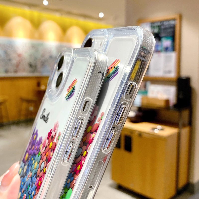 Rainbow กรณีที่ชัดเจน for Samsung S24 Ultra S23 S22 A56 A36 A26 A55 A54 A53 5G A06 A05S A34 A13 A14 A35 A25 A05 A06 A31