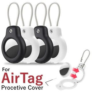 เคส Air/tag แบบเต็ม ป้องกัน พวงกุญแจ เข้ากันได้กับ Air/Tags กระเป๋าสตางค์ ป้องกันรอยขีดข่วน ป้องกันการตก เคสใส แท็กอากาศ เคส