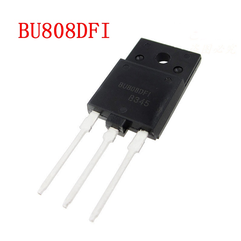 5 ชิ้น/ล็อต BU808DFI TO-3PF BU808DF BU808D BU808 TO-3P ใหม่เดิม