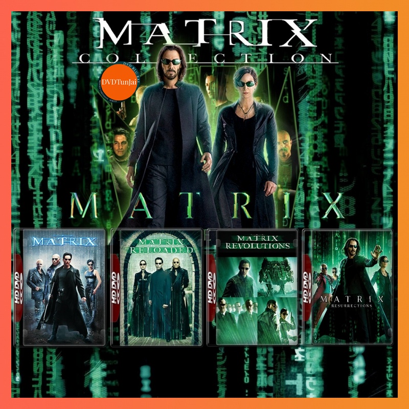 หนังแผ่น 4K The Matrix ภาค 1-4 4K Master เสียงไทย (เสียง ไทย/อังกฤษ ซับ ไทย/อังกฤษ) หนังใหม่ 4K UHD