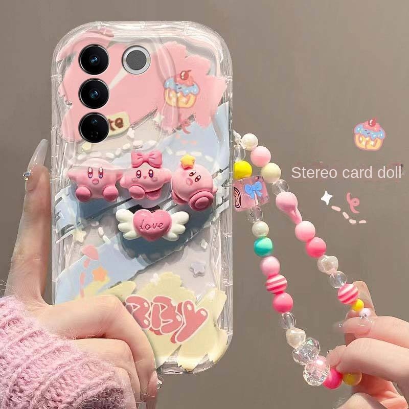 Vivo v9 v15 v15 pro v20 pro v21e v23 v23e v23 pro v25 v25e v25 pro v27 v27e v27 pro v29 v29 v29e v29 pro v29 lite s1 pro 4g 5g เคสโทรศัพท ์ สุภาพสตรีสไตล ์ Shock-proof Cushioning ซิลิโคนป ้ องกัน เคส