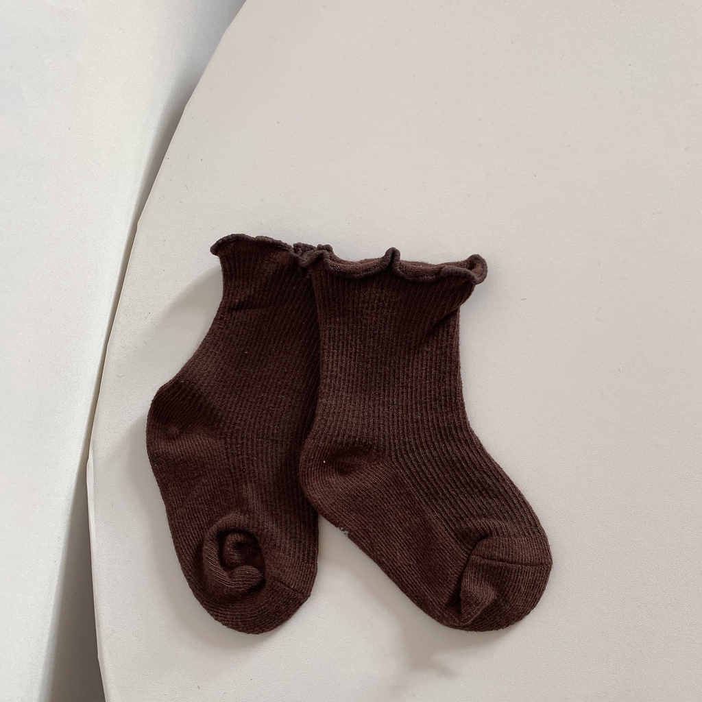 ถุงเท้า สีพื้น แฟชั่นฤดูร้อน สําหรับเด็กผู้หญิง อายุ 0-5 ปี - รูปที่ 7