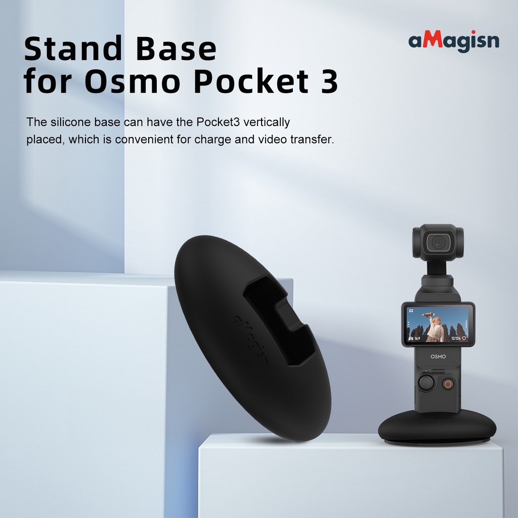 [พร้อมส่ง] Amagisn Amai DJI Osmo Pocket 3 ฐานกล้อง อุปกรณ์เสริม สําหรับรถยนต์