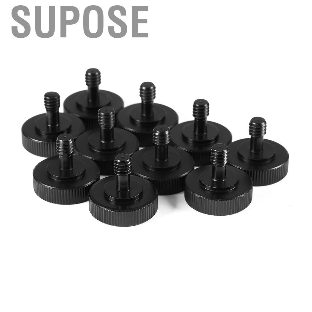 Supose 1/4 อะแดปเตอร์สกรูชายกับหญิง Alumium กล้อง ขาตั้งกล้อง