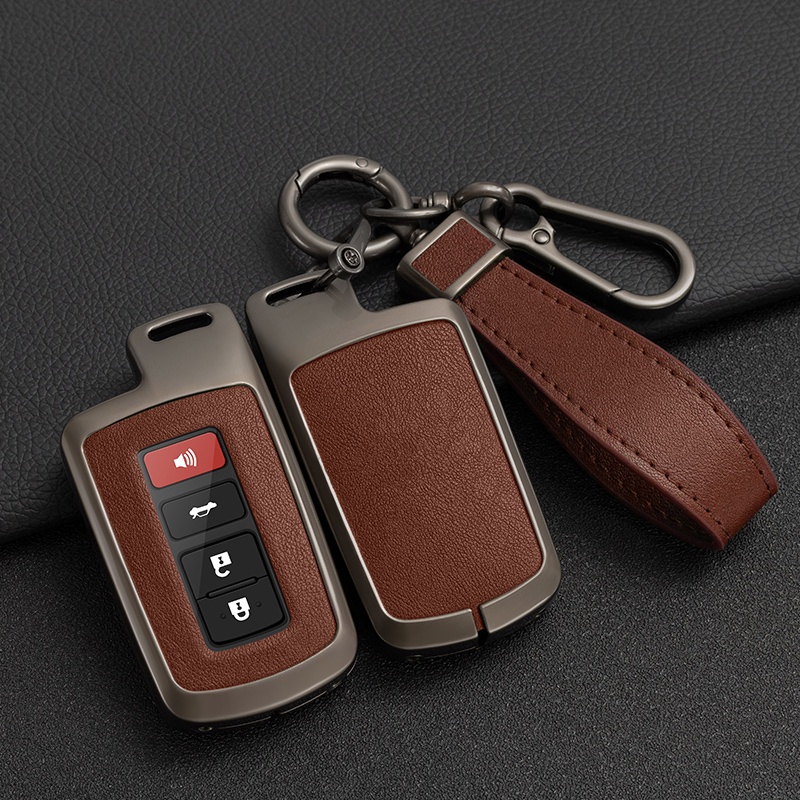 เคสกุญแจรีโมตรถยนต์ Tpu อัลลอย สําหรับ Toyota Yaris Hybrid Auris RAV4 Camry 55 2012-2018