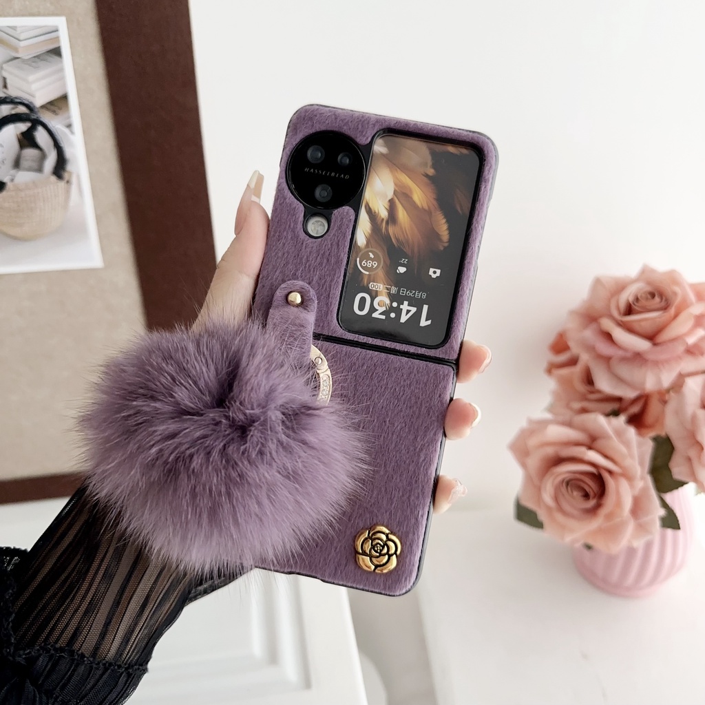 【Fold Love】เคสโทรศัพท์มือถือ แบบฝาพับ กันกระแทก สําหรับ OPPO Find N3 N2 (DSO45)