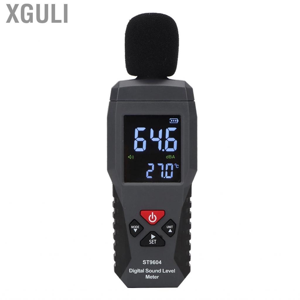 Xguli SMART SENSOR Sound Level Meter Logger 30-130dB Digital Audio ST9604