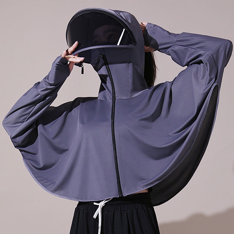 เสื้อผ้าครีมกันแดดอัลตราไวโอเลตฤดูร้อน Big Eaves Dome Fearless Sunshine