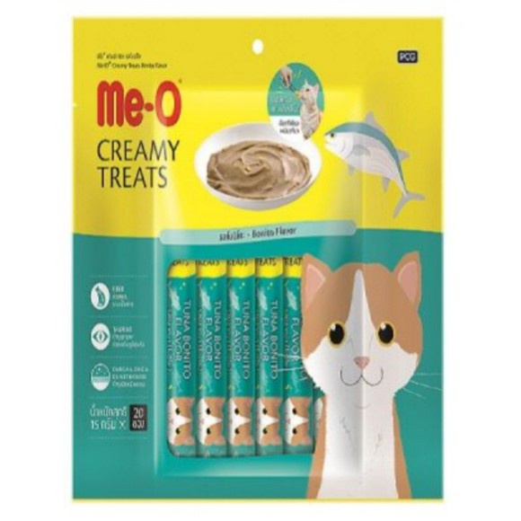 [แพ็ค20ซอง][11แบบ] ขนมแมวเลียมีโอ แมวเลีย มีโอ meo แพ็ค20ซอง สินค้ามีครบทุกรสชาติ - รูปที่ 4