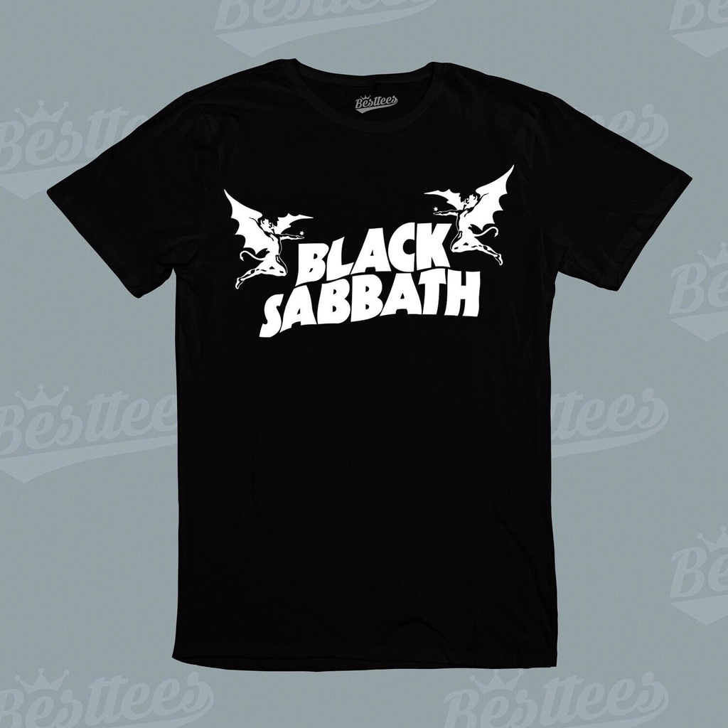 Ozzy Osbourne Black Sabbath Brittish Heavy Metal Rock Band Music Tee เสื้อยืด