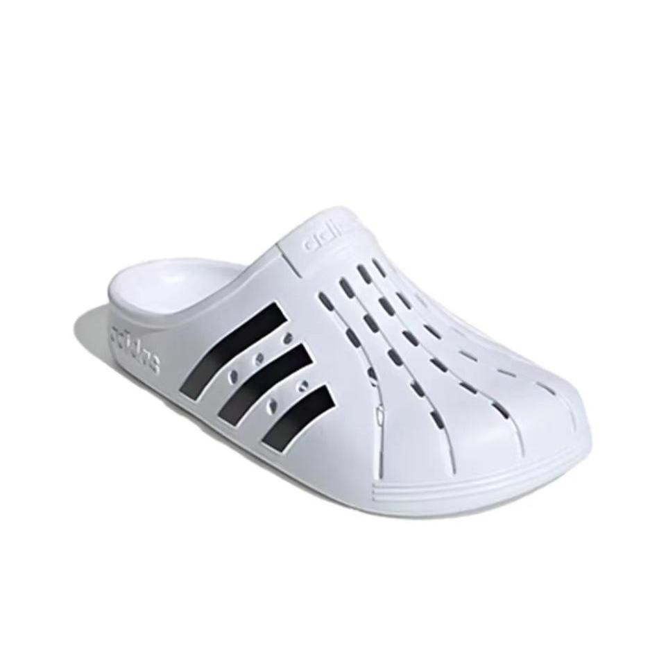 adidas ว่ายน้ำ คล็อก Adilette Unisex สีขาว FY8970 รองเท้า Hot sales