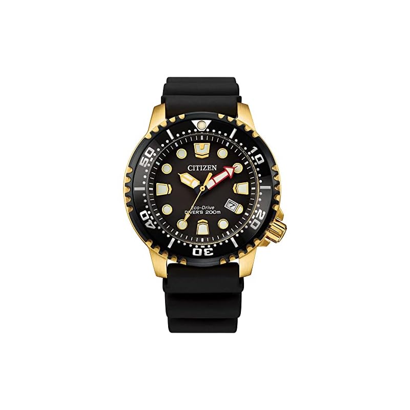 [Citizen] นาฬิกาข้อมือ Promaster Eco-Drive 200M กันน้ํา สีดํา สําหรับผู้ชาย Bn0152-06E
