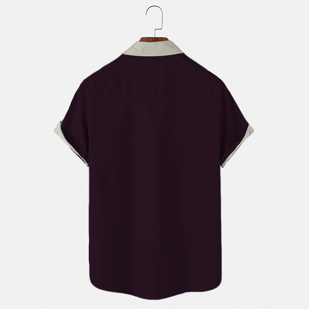 Songkran ใหม่ เสื้อเชิ้ตแขนสั้นลําลอง ผ้าไนล่อน ระบายอากาศ ทรงหลวม น้ําหนักเบา สไตล์วินเทจ แฟชั่นสําหรับผู้ชาย