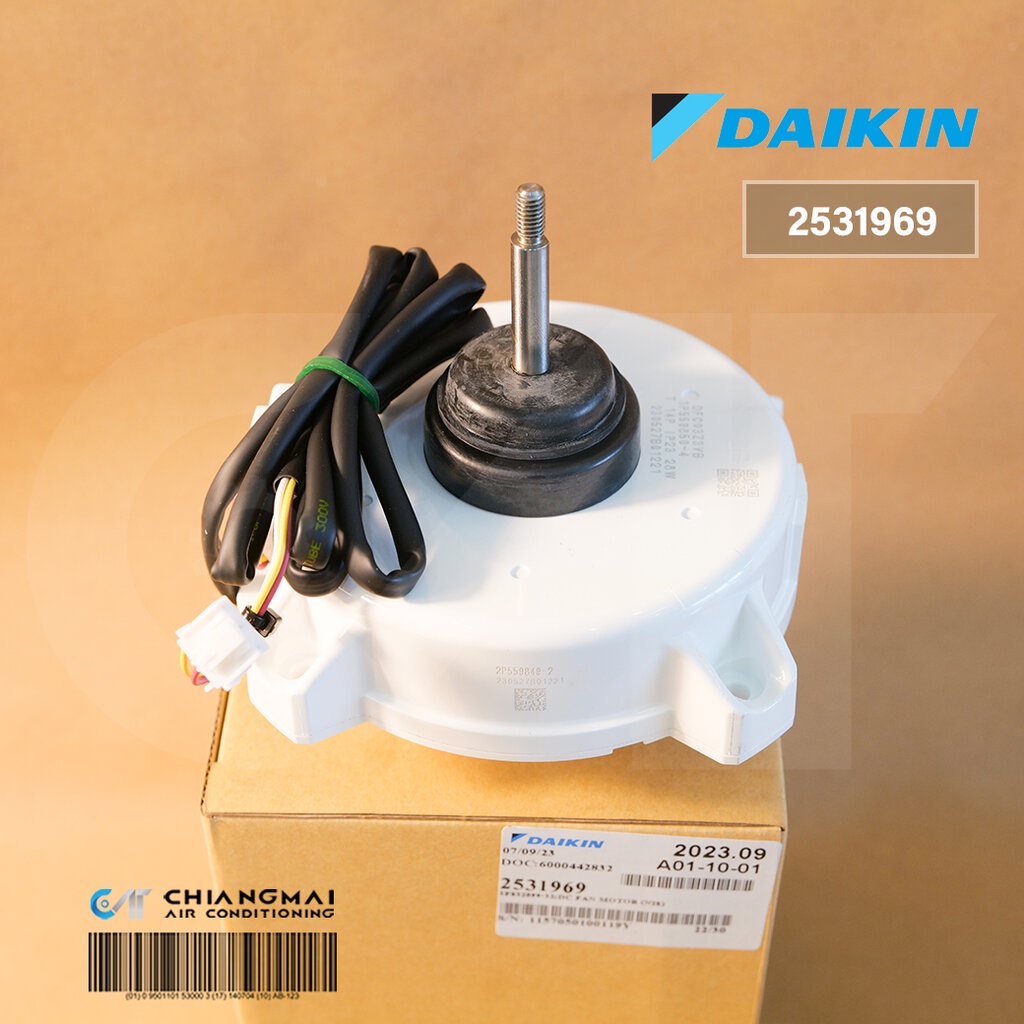 2531969 มอเตอร์แอร์ Daikin มอเตอร์แอร์ไดกิ้น มอเตอร์คอยล์ร้อน รุ่น RKQ12WV2S, RKQ15WV2S, RKQ18WV2S