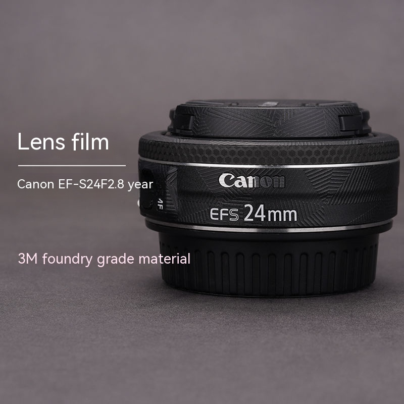สติกเกอร์ฟิล์ม ผิวด้าน ป้องกันเลนส์กล้อง 3M สําหรับ Canon EFS 24 F2.8