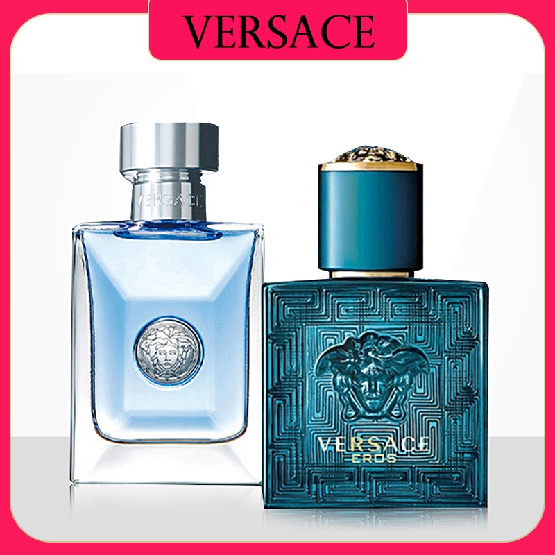 % น้ำหอมแท้  น้ําหอมผู้ชาย Versace Eros Pour Homme EDT 100ML/Homme EDT 100 ml  จัดส่งจากคลังสินค้าใน