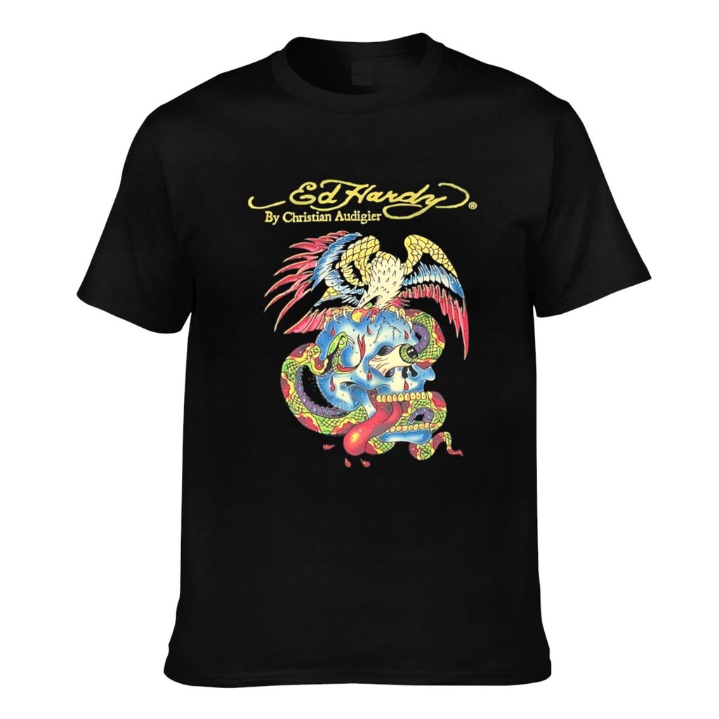 เสื้อยืดวินเทจ Cotton Ed Hardy ที่ขายดีที่สุด