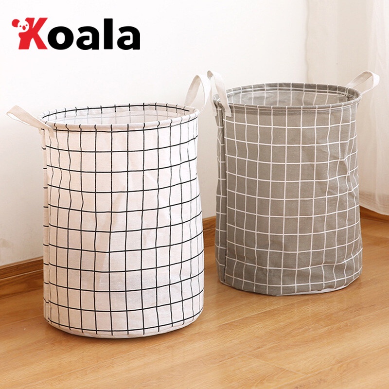 KOALA ตะกร้าผ้า ตะกร้าอเนกประสงค์พับเก็บได้ ตะกร้าผ้าใส่ผ้าเตรียมซัก ประหยัดพื้นที่