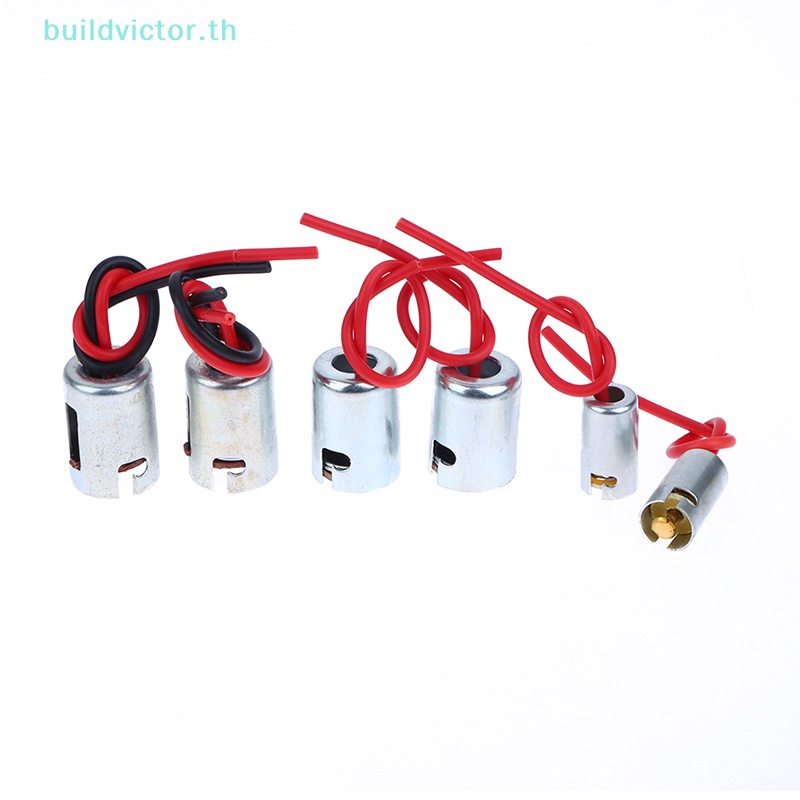 Buildvictor ซ็อกเก็ตหลอดไฟเลี้ยว BA15S BA15D BA9S T9 สําหรับรถยนต์ 2 ชิ้น