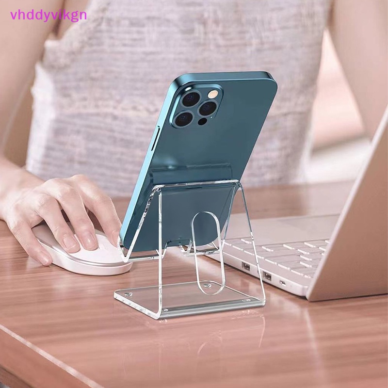 Vhdd ขาตั้งโทรศัพท์มือถืออะคริลิคใส สําหรับสมาร์ทโฟน