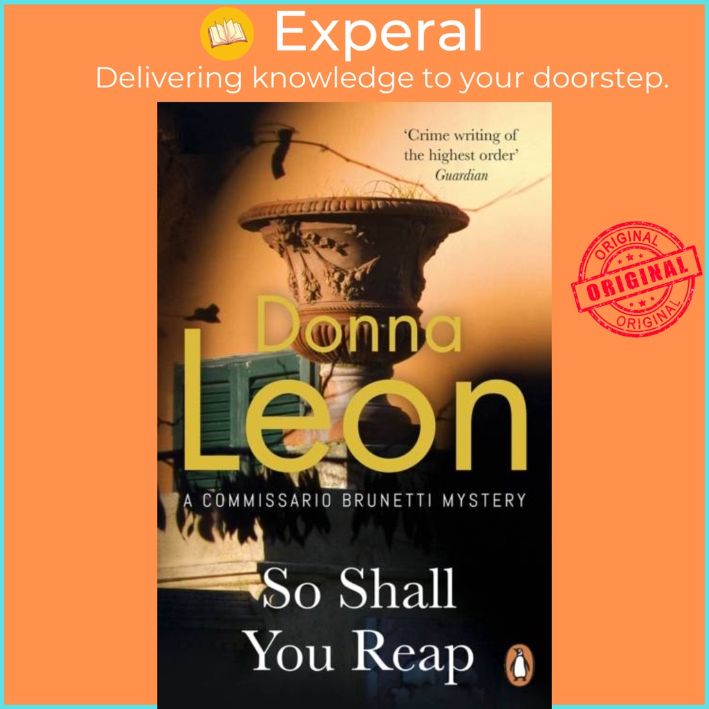 So Shall You Reap โดย Donna Leon (ฉบับสหราชอาณาจักรปกอ่อน)