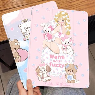 เคสไอแพดน่ารัก Silicone shell เจน9/8/7/6/5 Gen10.2 แอร์5/4/3/2/1 Air9.7/10.9 pro11/12.9 2018/20/21/22 MINI4/5 case ipad