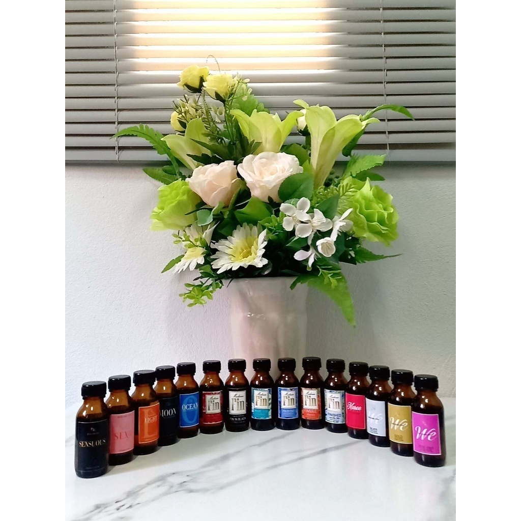 หัวน้ำหอมแท้ กลิ่นเทียบแบรนด์ มาดามฟิน 16 กลิ่น fragrance oil