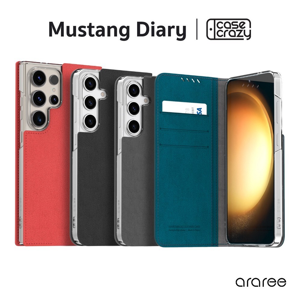 ARAREE รุ่น Mustang Diary เคส Galaxy S24 / S24+ / S24 Ultra