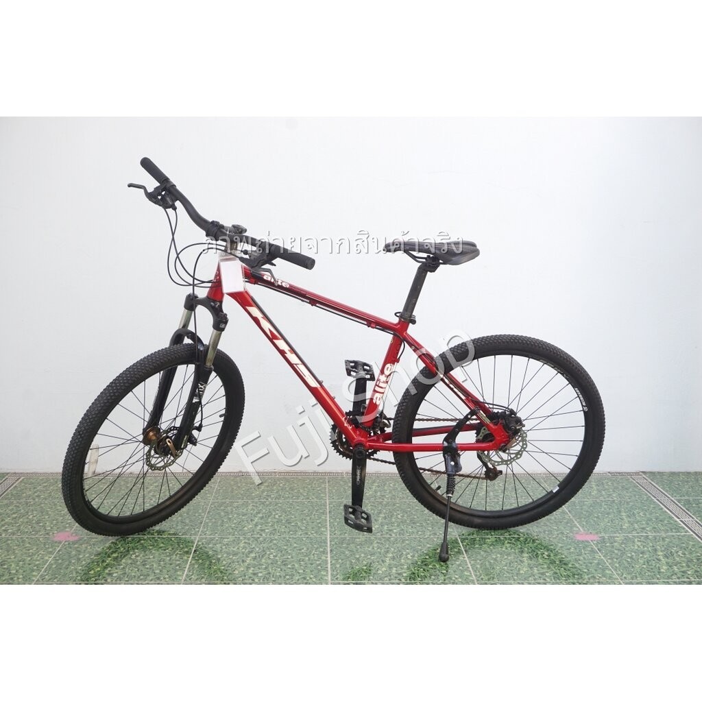 จักรยานเสือภูเขาญี่ปุ่น - ล้อ 26 นิ้ว - มีเกียร์ - อลูมิเนียม - มีโช๊ค - Disc Brake - KHS alite 350 - สีแดง [จักรยานม...