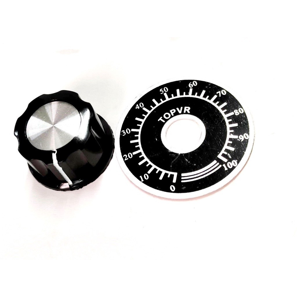 ลูกบิดโวลุ่มสำหรับ โวลุ่ม RV24YN / RV30YN ฝาครอบ สินค้าใหม่พร้อมส่ง