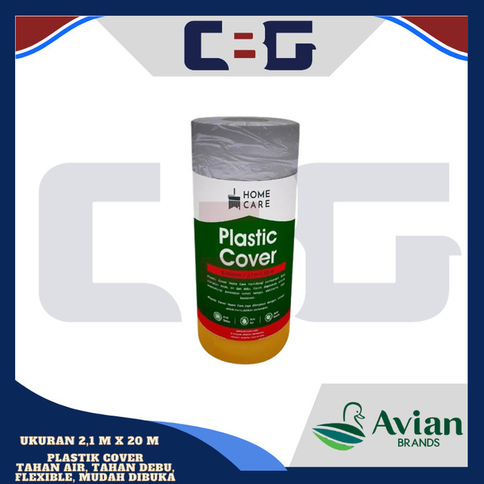 ฝาครอบสีพลาสติก Home Care - Homecare - 2.1X20M