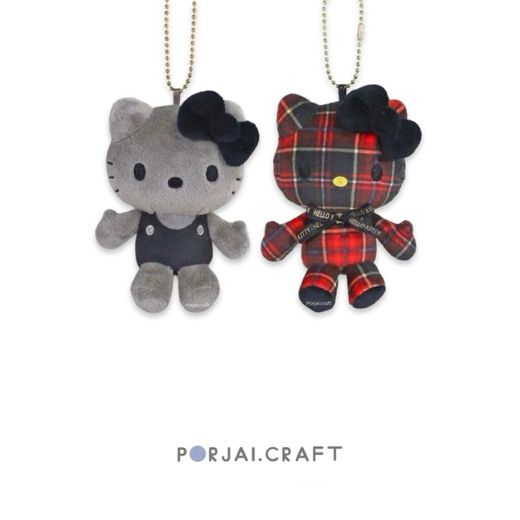 พวงกุญแจ Hello Kitty 50th anniversary Keychains
