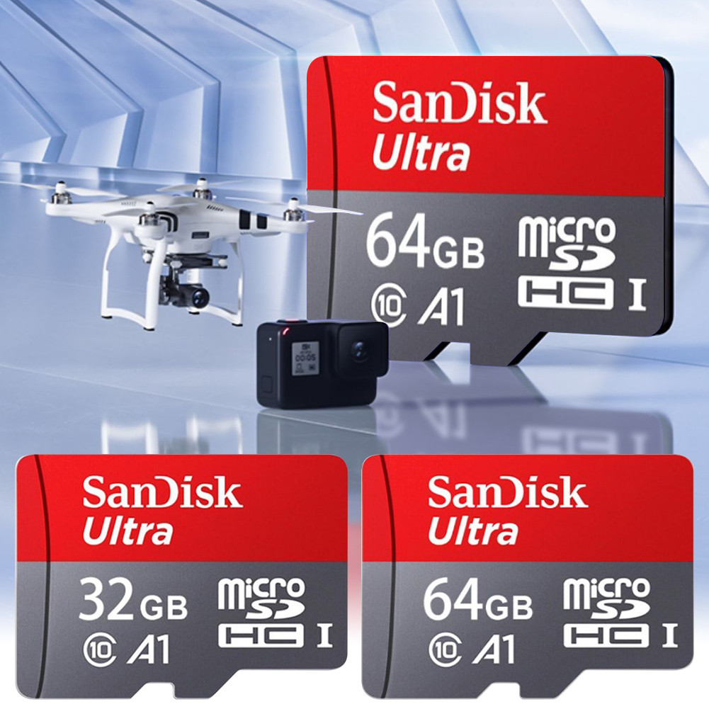 การ์ดหน่วยความจำ TF 32GB /64GB การ์ดหน่วยความจำของกล้อง