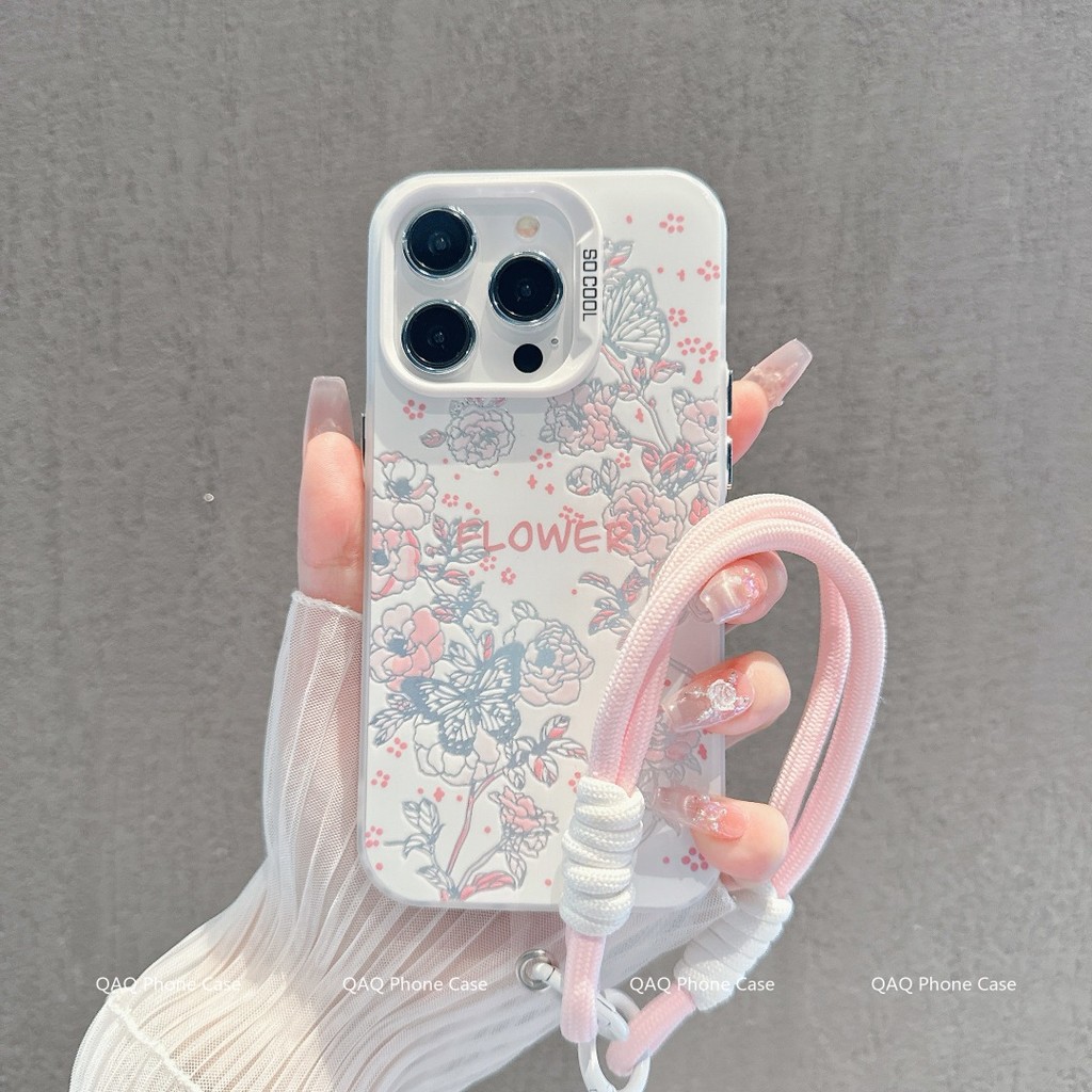 เข้ากันได้กับ ไอโฟน16 ไอโฟน 15 Pro Max iPhone 13 ไอโฟน11 เคสโทรศัพท์เคสนุ่มน่ารัก DLMSCY1483