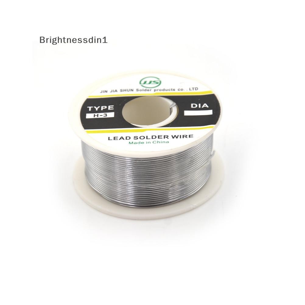 [Brightnessdin1] 100g 0.8mm 60/40 ตะกั่วดีบุกบัดกรีลวด Rosin การประสาน 2% Flux Reel Tube Boutique