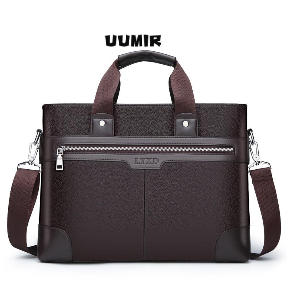 UUMIR กระเป๋าถือ หนัง PU ผู้ชาย