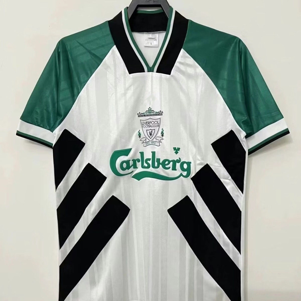 1993-95 Game Season Liverpool Retro Football Jersey Fan Edition Jersey Thai Version Jersey Fullerbo 