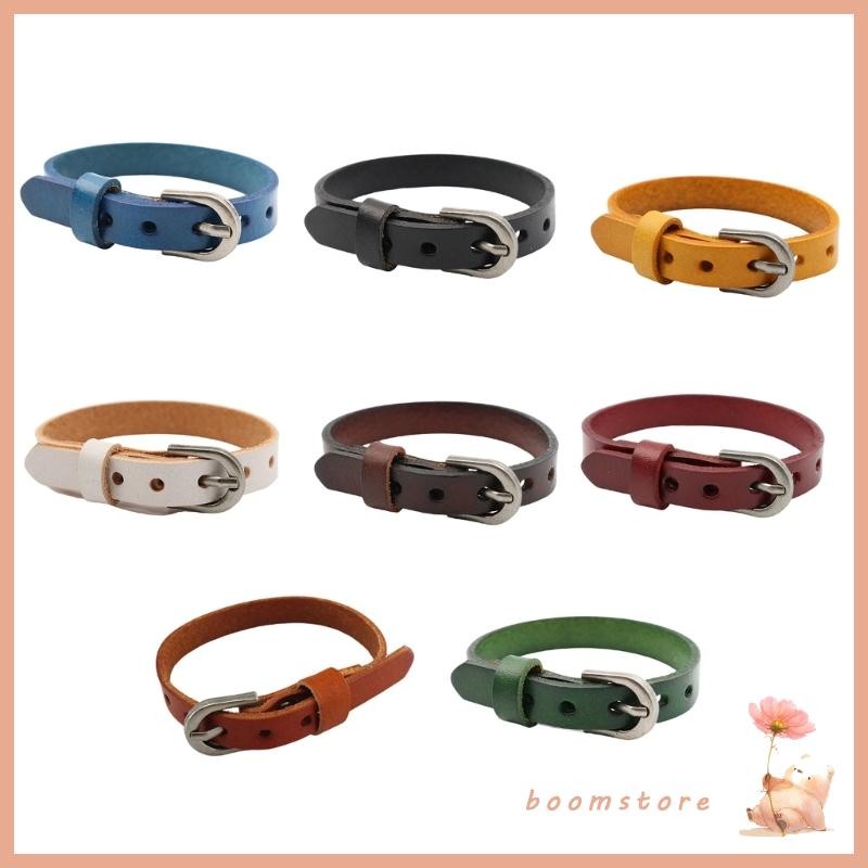 บูมสร้อยข้อมือสายหนังนุ่มหรูหราเครื่องประดับข้อมือสายรัดข้อมือหนังทุกวันสวมใส่สร้อยข้อมือเหมาะสําหรับต่างๆ โอเค