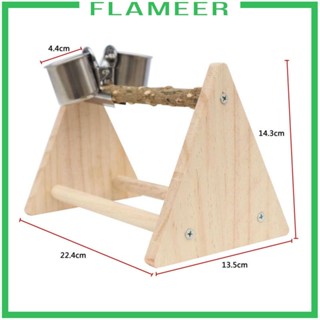 [Flameer] ขาตั้งไม้ สําหรับนกแก้ว