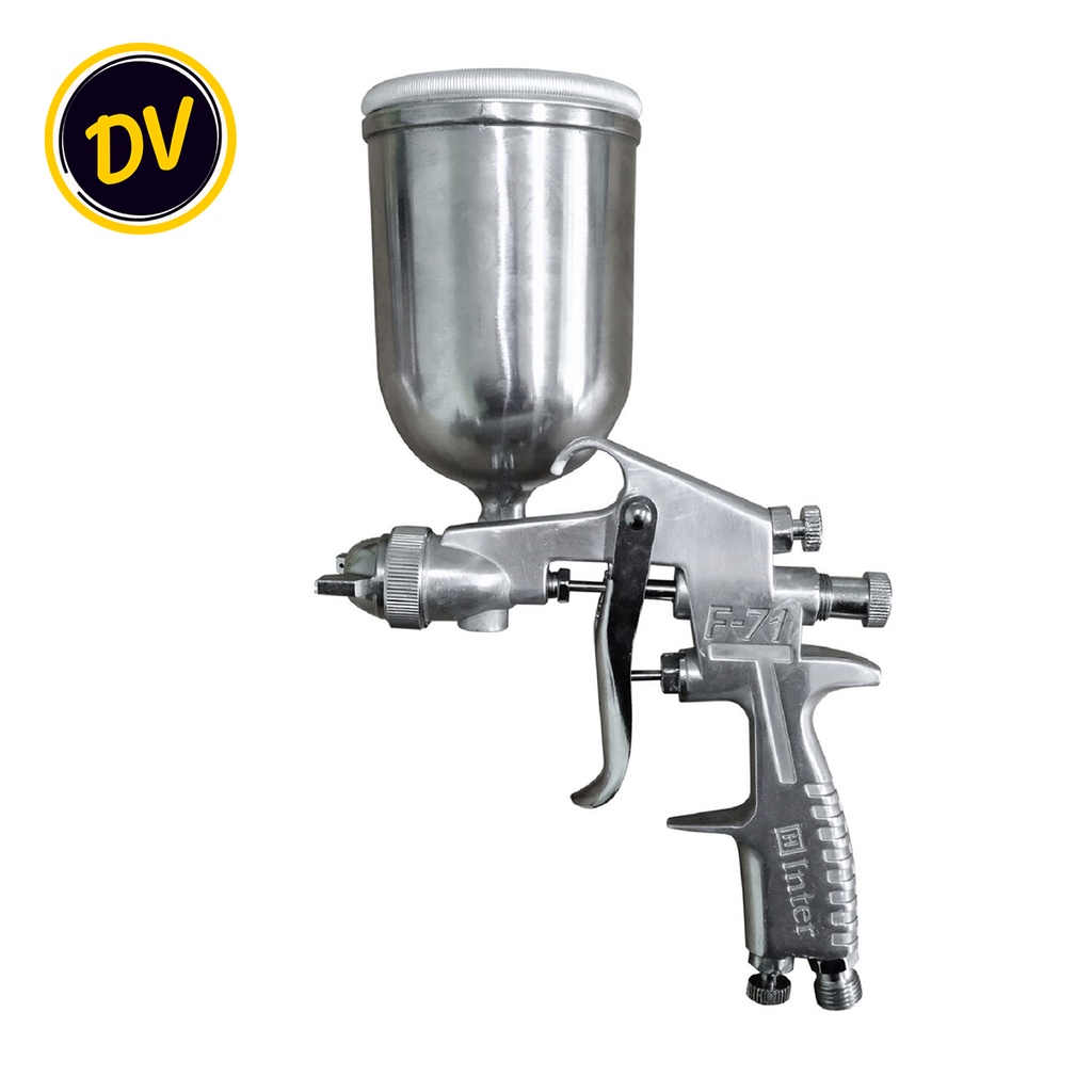 INTER : IT-03 (F71G) กาพ่นสี พ่นกาวได้ 1.5 1.8 2.0 มม. สีเงิน กาบน กาพ่นกาว กาพ่นกาวยาง กาพ่นสีรถยนต