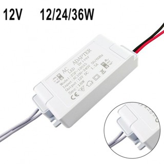 อะแดปเตอร์ไดรเวอร์ LED 50 60HZ AC220 -240V เป็น DC12V ประสิทธิภาพสูง สําหรับบ้าน