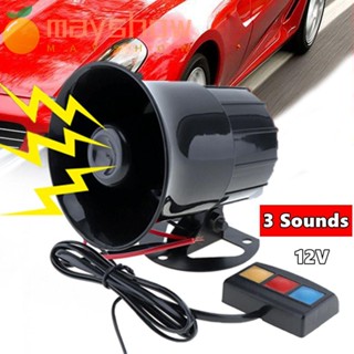 Mayshow อะไหล่ลําโพงฉุกเฉิน 12V 30W 3 เสียง และลําโพง 3 โทนเสียง อเนกประสงค์ อุปกรณ์เสริม สําหรับรถยนต์